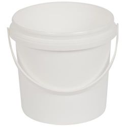 Picture of 4L TOP PAIL WITH PLASTIC HANDLE